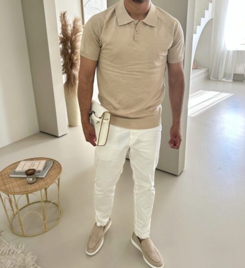 MONACO POLO - BEIGE