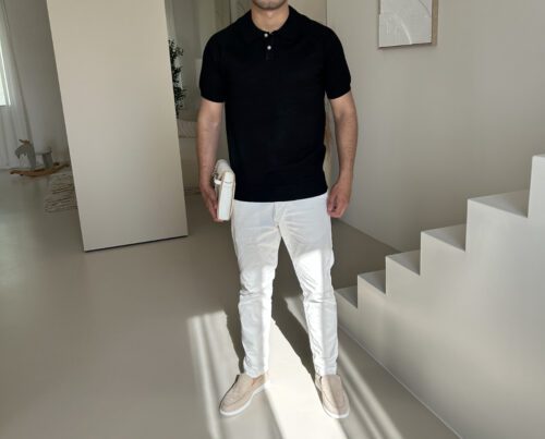 MONACO POLO - BLACK - Afbeelding 3