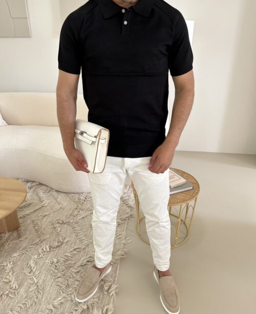 MONACO POLO - BLACK