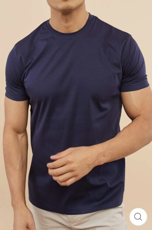 ALAYA – SILK CAMEL T-SHIRT - Afbeelding 4