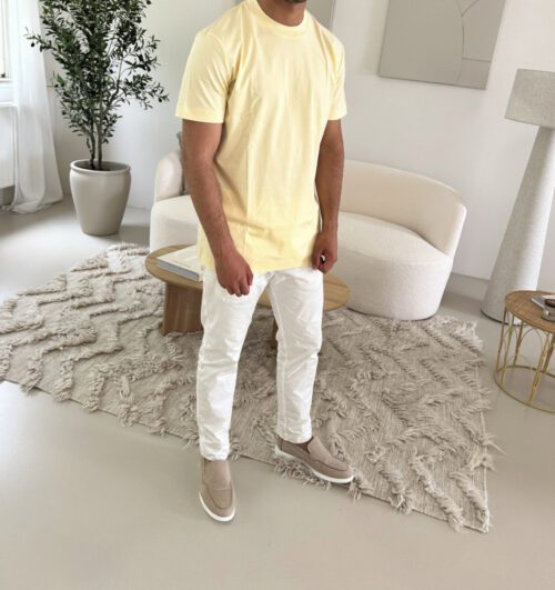 ALAYA – SILK CAMEL T-SHIRT - Afbeelding 5