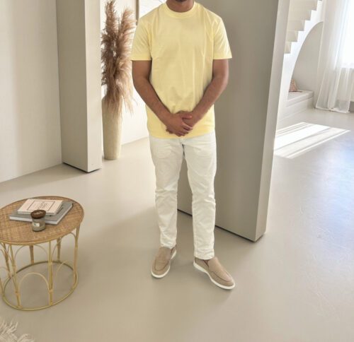 ALAYA – SILK CAMEL T-SHIRT - Afbeelding 6