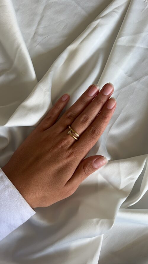 ALAYA - Diamond Spike Ring