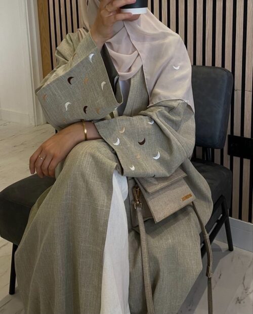 ALAYA - Moon Abaya Grey