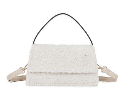 ALAYA - Fluffy Bag White