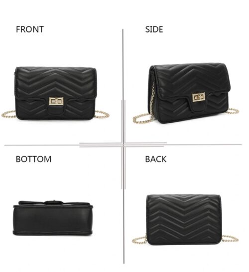 ALAYA -  Leané Bag Black - Afbeelding 2