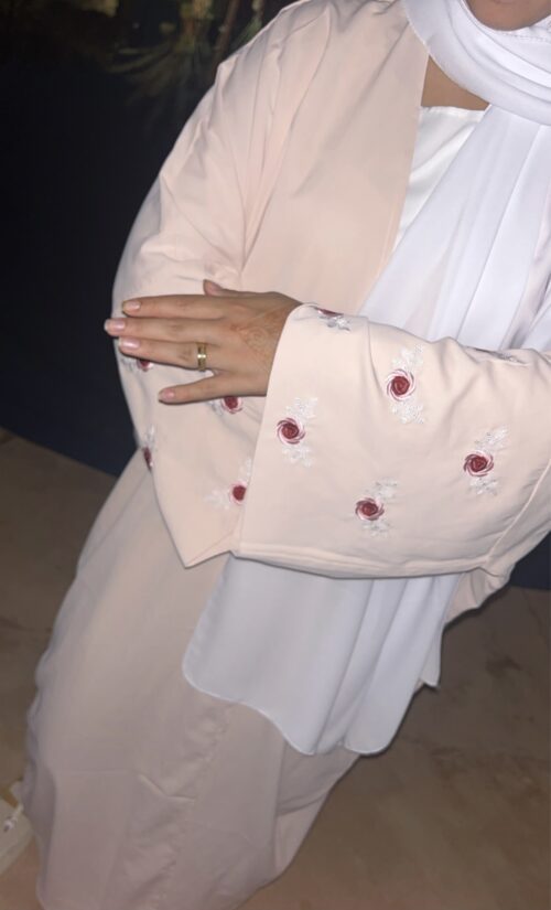 ALAYA - (Kids) ABAYA JASÉ PINK - Afbeelding 3