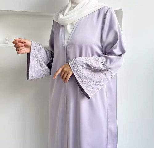 ALAYA - Exclusivé Lila Abaya - Afbeelding 2