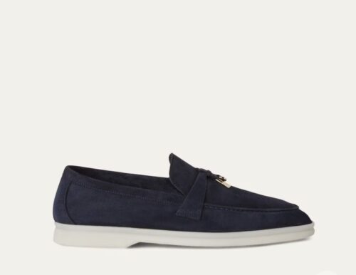 ALAYA - Navy Alaya Loafers (Take Your Sneaker size)