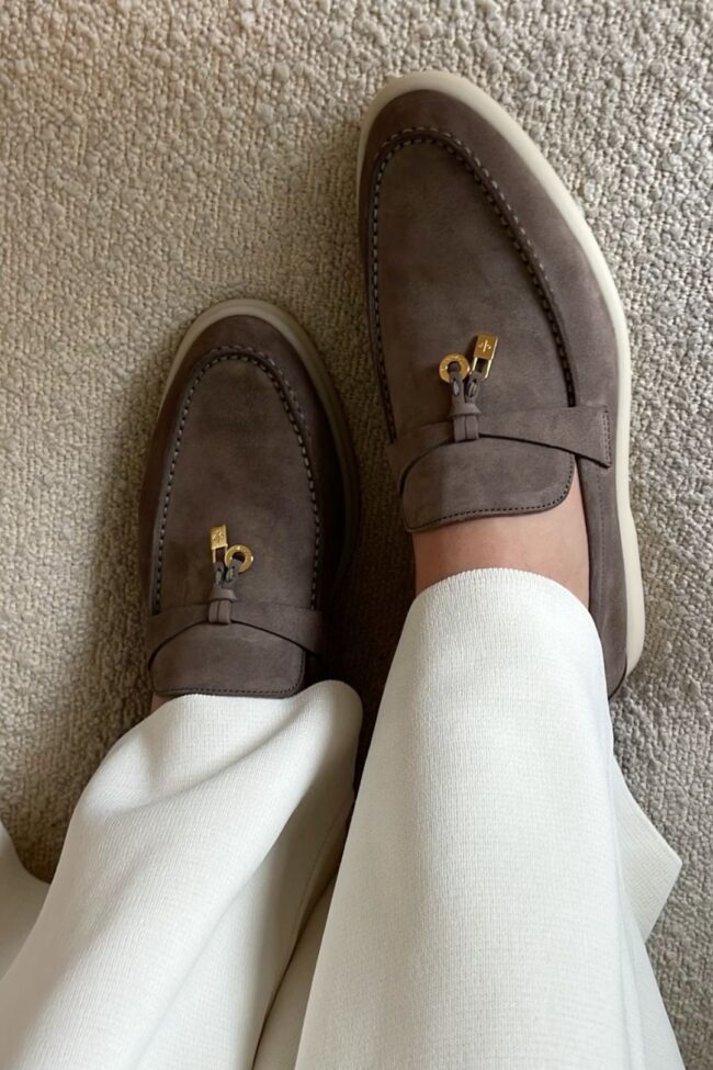 ALAYA - Amélie Brown Loafers (Take 1 Size Bigger)