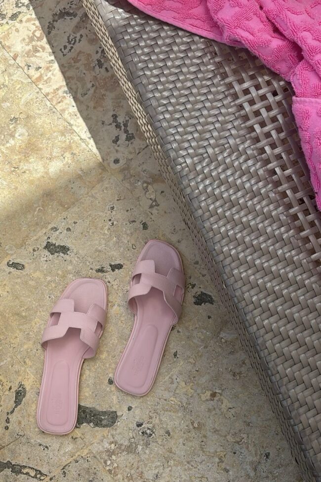 ALAYA - Santorini Pink Sandals (Take 1 Size Bigger)